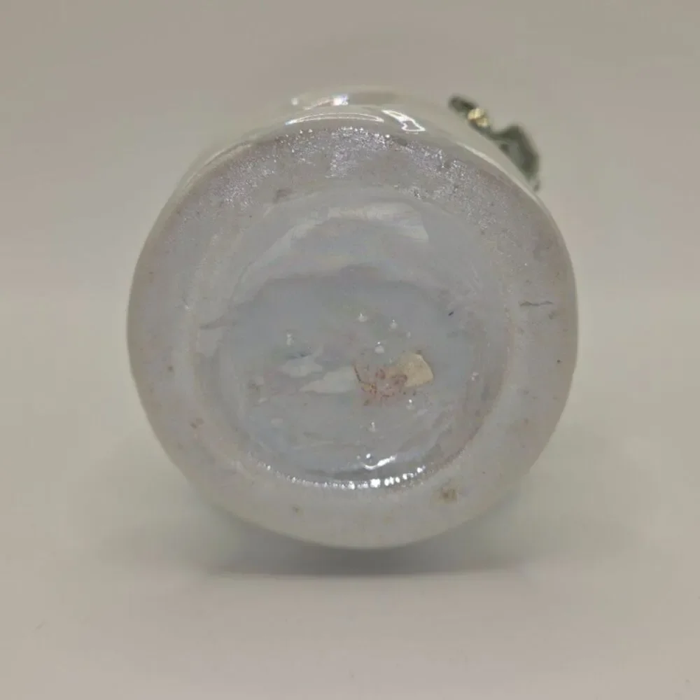 Vintage Iridescent Flower Vase 7